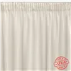 Curtain Alexandra House Living Jade Natural 200 x 270 x 1 cm Translucent