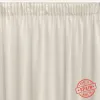 Curtain Alexandra House Living Jade Natural 200 x 270 x 1 cm Translucent