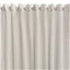 Curtain Alexandra House Living Jade Natural 200 x 270 x 1 cm Translucent