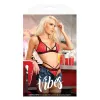 Apakšveļas Komplekts Fantasy Lingerie Sarkans (S/M)