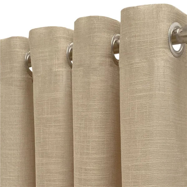 Curtain Alexandra House Living Rustik Linen 200 x 270 x 1 cm Translucent