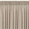 Curtain Alexandra House Living Rustik Grey Natural 400 x 270 x 1 cm Translucent