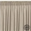 Curtain Alexandra House Living Rustik Grey Natural 400 x 270 x 1 cm Translucent