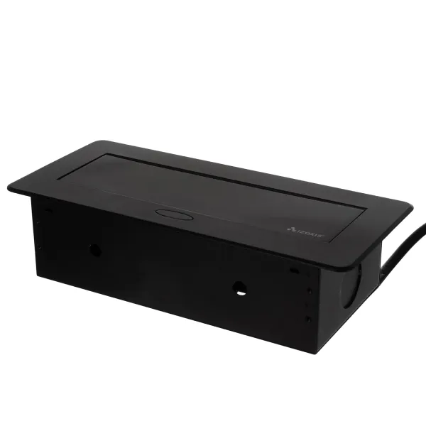 Розетка, спрятанная в столешнице - тройная розетка Izoxis 21659