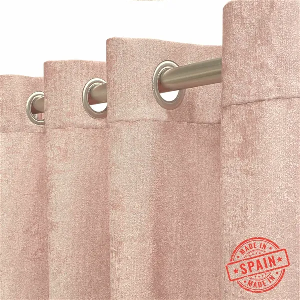 Curtain Alexandra House Living Arce Coral 140 x 270 x 1 cm