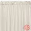 Curtain Alexandra House Living Lisboa White 400 x 270 x 1 cm Translucent