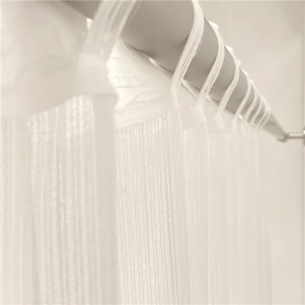 Curtain Alexandra House Living Lisboa White 400 x 270 x 1 cm Translucent