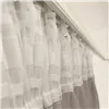 Curtain Alexandra House Living Rustik Grey Natural 200 x 270 x 1 cm Translucent