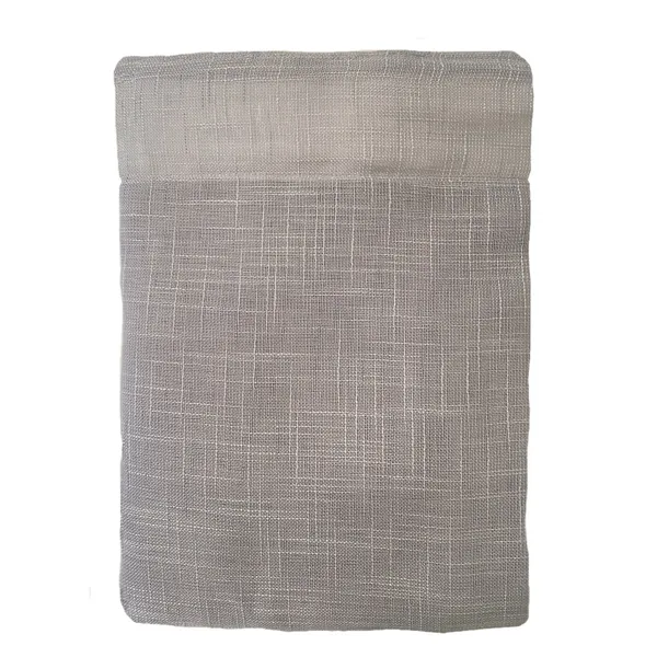 Curtain Alexandra House Living Rustik Grey Natural 200 x 270 x 1 cm Translucent