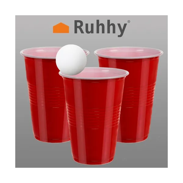 Beer Pong žaidimas – 50 puodelių Ruhhy 21232