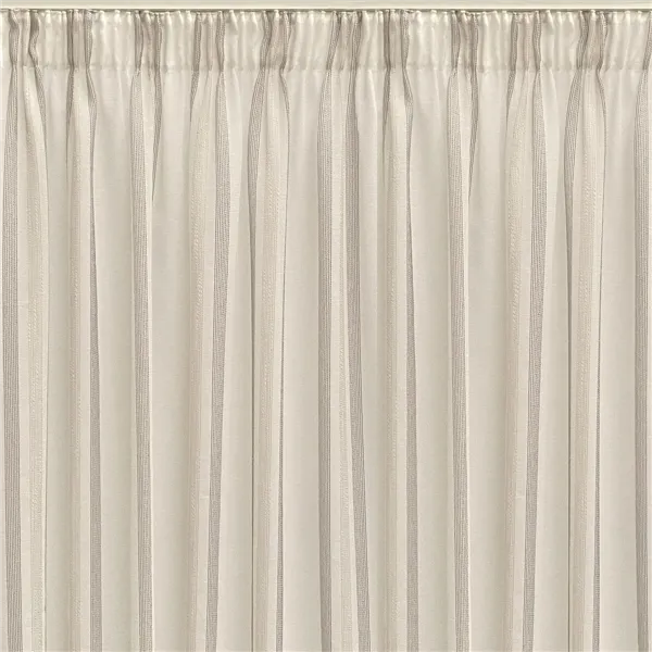 Curtain Alexandra House Living Rebeca Grey 300 x 270 x 1 cm Translucent