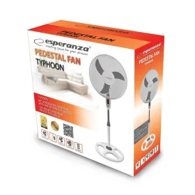 Вентилятор на ножке Esperanza EHF002WE Белый Серый 50 W