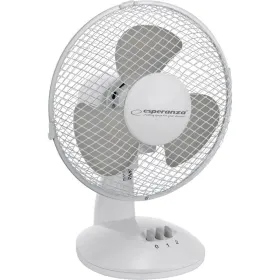 Настольный вентилятор Esperanza EHF004WE Белый Серый 30 W