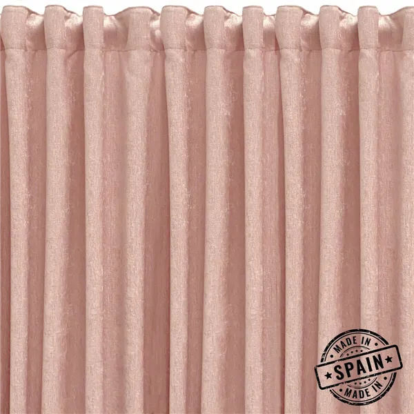 Curtain Alexandra House Living Arce Coral 400 x 270 x 1 cm