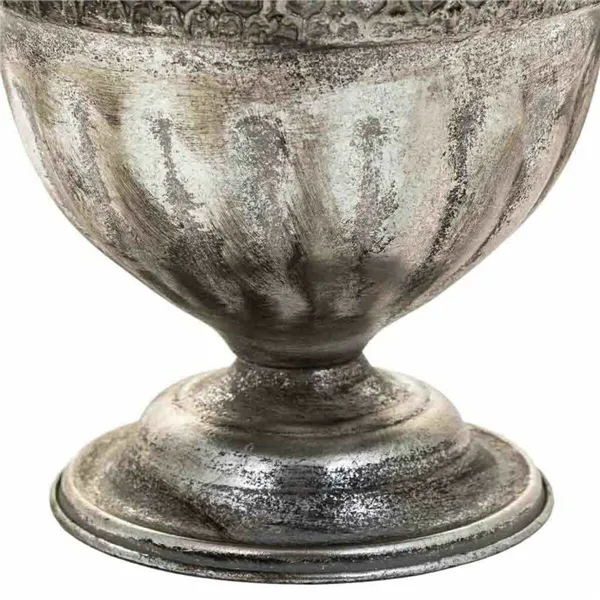 Planter Alexandra House Living Silver Iron 24 x 22 x 36 cm