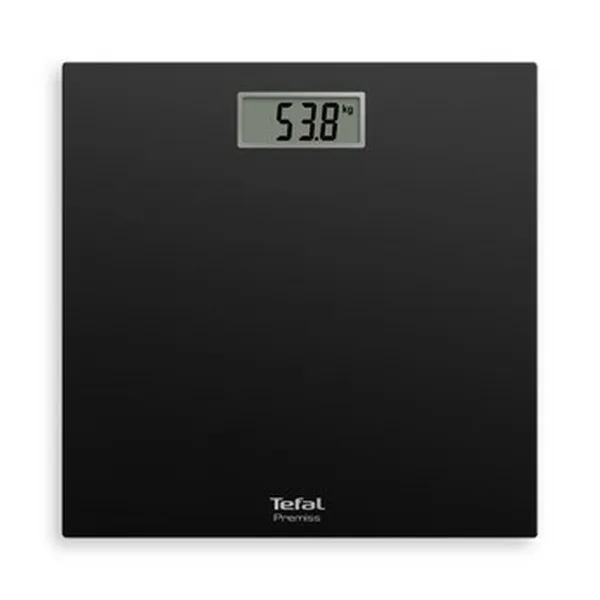 Skaitmeninės vonios kambario svarstyklės Tefal PP140 Juoda 30 x 2 x 30 cm