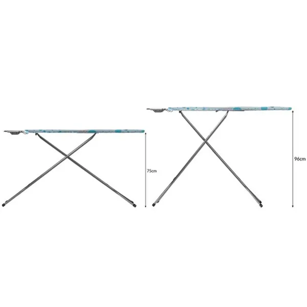 Lyginimo lenta Vileda Star Raštuotas Porolonas Medvilnė Metalinis Nerūdijantis plienas 120 x 38 cm
