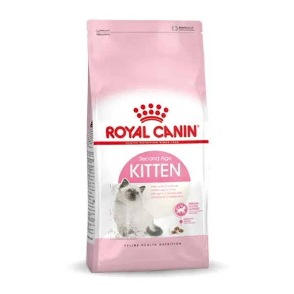 Kačių maistas Royal Canin Kitten Višta Ryžiai Paukščiai 2 Kg