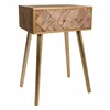 Nightstand Alexandra House Living Brown 34 x 67 x 45 cm