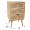 Nightstand Alexandra House Living Natural 71 x 36 x 42 cm