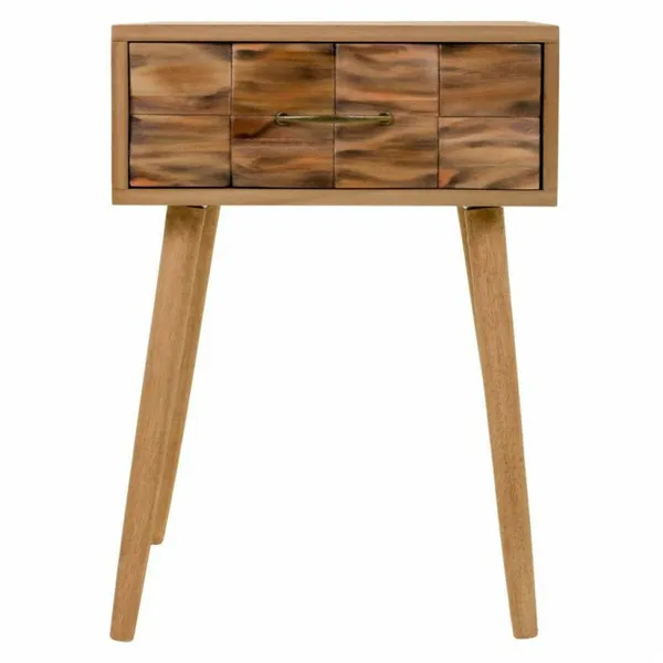 Nightstand Alexandra House Living Natural 63 x 38 x 44 cm