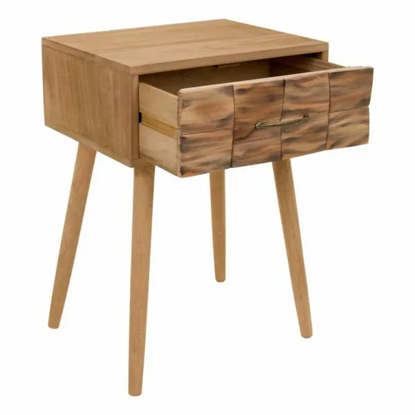 Nightstand Alexandra House Living Natural 63 x 38 x 44 cm