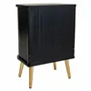 Nightstand Alexandra House Living Black Golden 35 x 72 x 50 cm