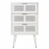 Nightstand Alexandra House Living White 36 x 71 x 42 cm