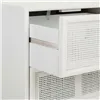 Nightstand Alexandra House Living White 36 x 71 x 42 cm