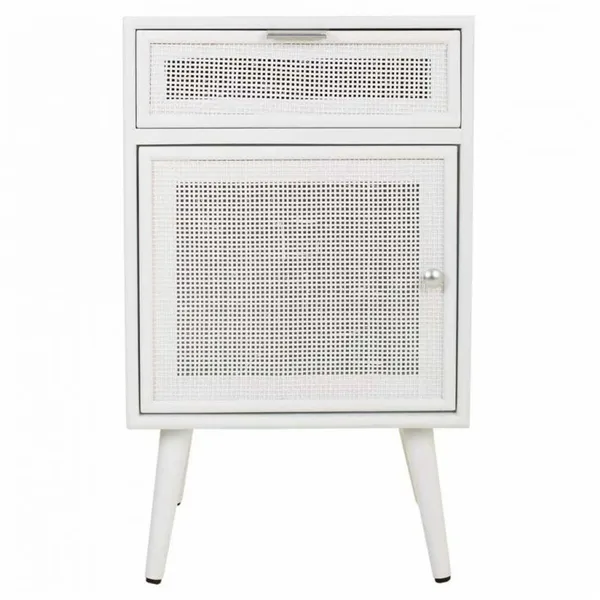 Nightstand Alexandra House Living White 36 x 71 x 42 cm