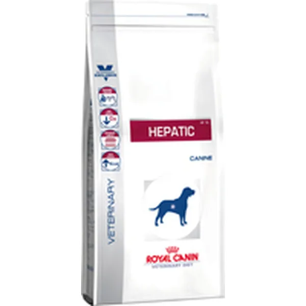 Fodder Royal Canin Hepatic Adult Meat Rice Vegetable Birds 12 kg