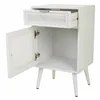 Nightstand Alexandra House Living White 36 x 71 x 42 cm