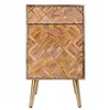 Nightstand Alexandra House Living Brown 35 x 71 x 40 cm