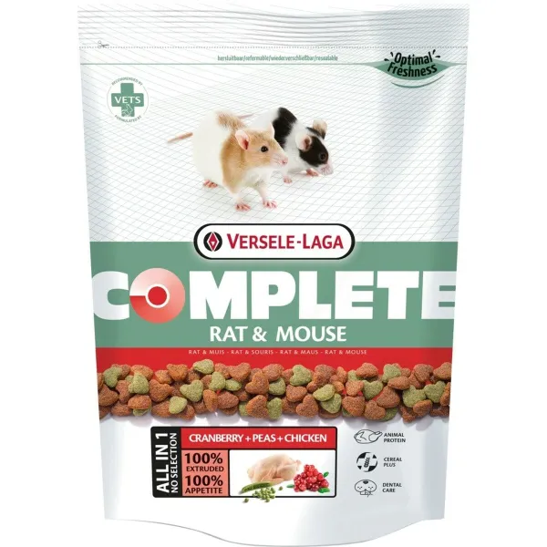 Fodder Versele-Laga Complete Rat Mouse Rodents 500 g