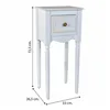 Nightstand Alexandra House Living 26 x 72 x 33 cm