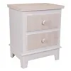 Nightstand Alexandra House Living White 30 x 50 x 40 cm