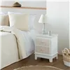 Nightstand Alexandra House Living White 30 x 50 x 40 cm