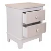 Nightstand Alexandra House Living White 30 x 50 x 40 cm