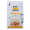 Kačių maistas Brit Care Grain Free Haircare Healthy & Shiny Coat Suaugęs Višta Lašišos raudonumo spalva Žuvis 400 g