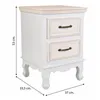 Nightstand Alexandra House Living 33 x 53 x 37 cm