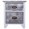 Nightstand Alexandra House Living White 28 x 45 x 38 cm