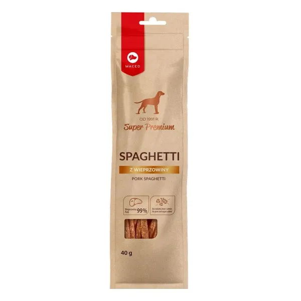 Koiran makupala Maced Pork Spaghetti Possu 40 g