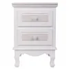 Nightstand Alexandra House Living White 33 x 53 x 37 cm