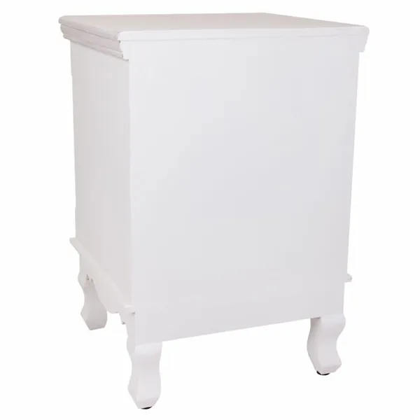 Nightstand Alexandra House Living White 33 x 53 x 37 cm