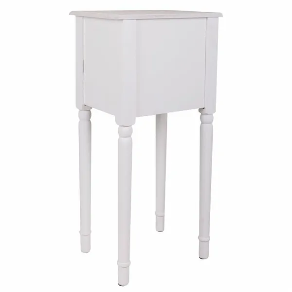 Nightstand Alexandra House Living White 26 x 72 x 33 cm