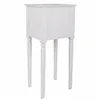 Nightstand Alexandra House Living White 26 x 72 x 33 cm