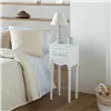 Nightstand Alexandra House Living White 26 x 72 x 33 cm