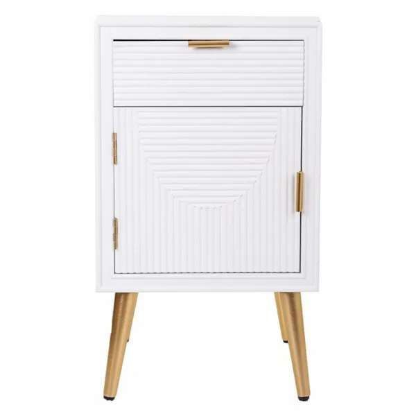 Nightstand Alexandra House Living Golden 36 x 70 x 39 cm