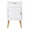 Nightstand Alexandra House Living Golden 36 x 70 x 39 cm