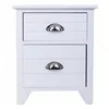 Nightstand Alexandra House Living White 28 x 45 x 38 cm